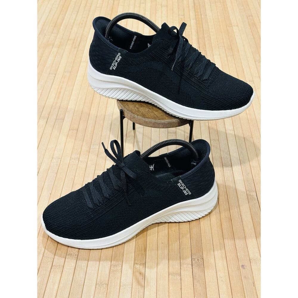 Skechers Black and White Women's Sneakers